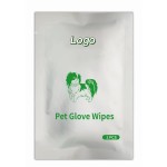宠物美容湿巾供应商-宠物猫狗美容手套湿巾厂家直供高品质温和