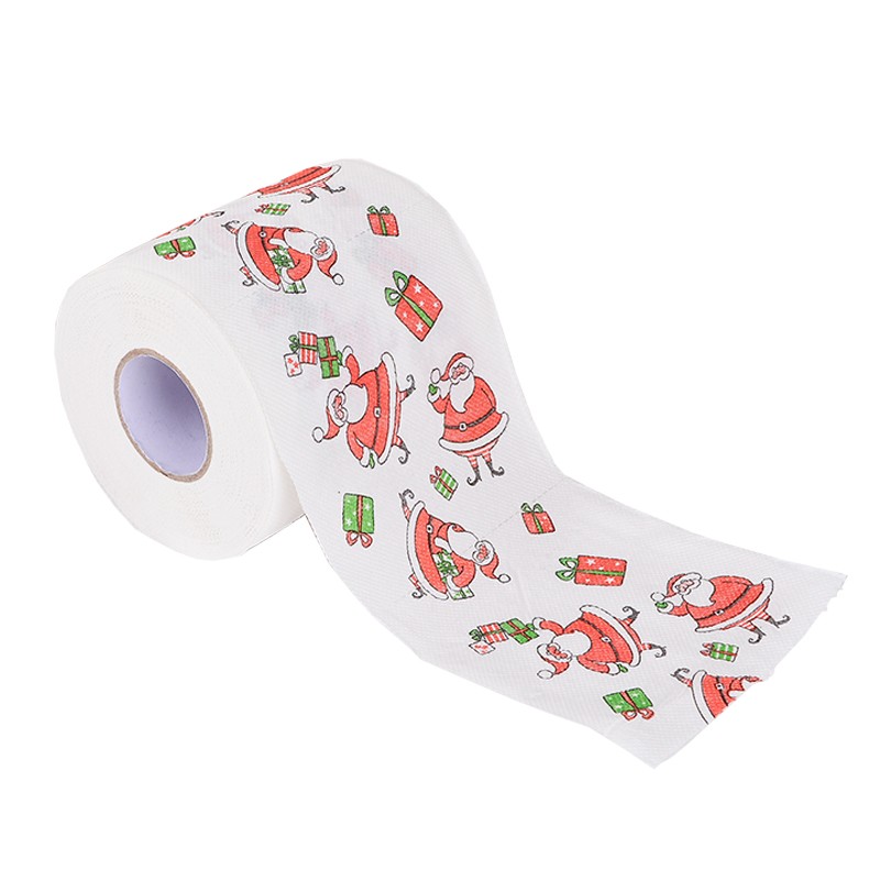 Toilet Tissue Paper Factory - Manufactory Custom Printed Funny Toilet Tissue Paper Roll Eco-friendly Pure Virgin