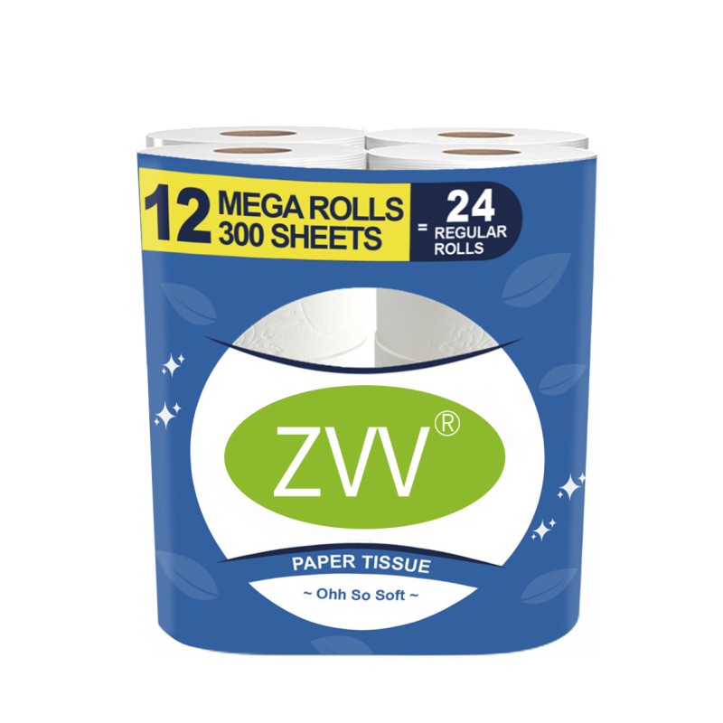Toilet Tissue Supplier - Toilet Tissue Paper Custom Logo Wholesaler Water Soluble Private Label Toilet Paper