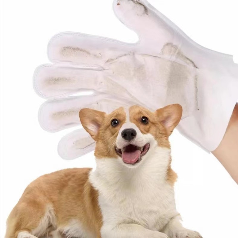Pet Grooming Wipes Supplier - Pet Cat Dog Grooming Gloves Wipes Manufacturer Direct High Quality Gentale