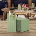 Paper Napkins Supplier - OEM Printed Themed Paper Napkins Custom Design for Holiday Party Supplies Recycled