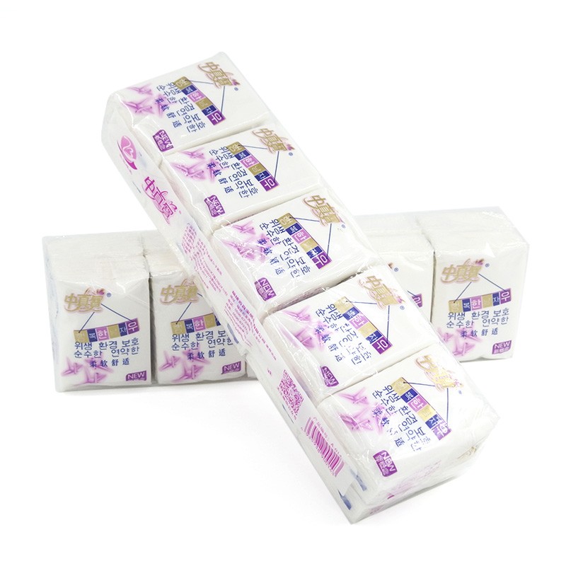 Pocket Tissue Supplier - Biodegradable Pocket Tissue Bulk Pocket Hand Kerchief Virgin Pulp Bamboo Facial