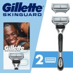 Razor Handle Supplier - Gillette SkinGuard with 2 Refills