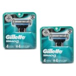 Razor Cartridge Supplier - For Gillette Mach3 4-Blade Refill