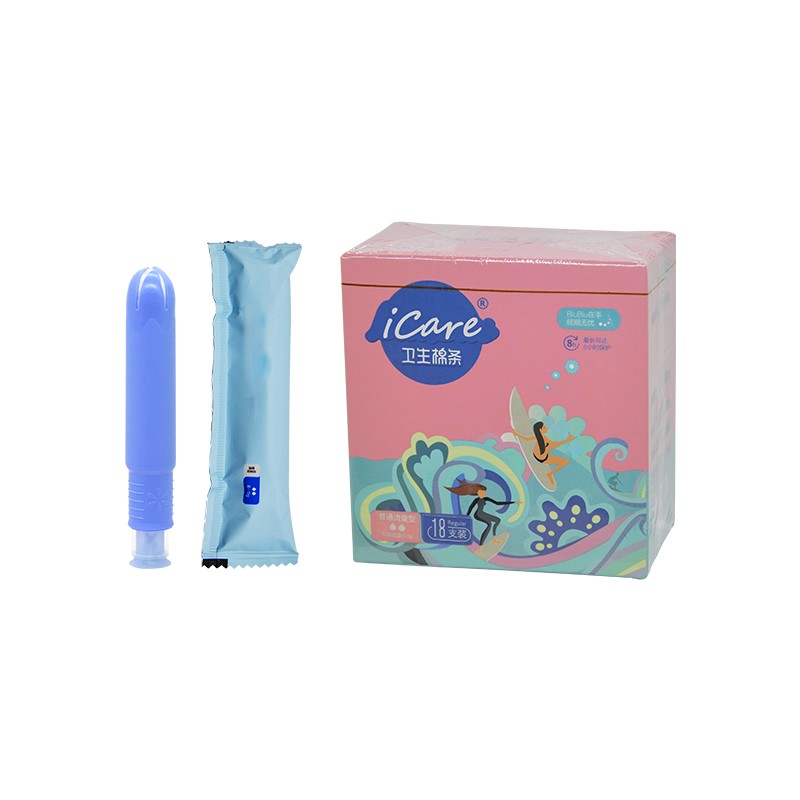 Tampons Factory - Wholesale Printing Natural Eco Friendly Organic Bamboo Tempons Cotton Tampons with Applicator