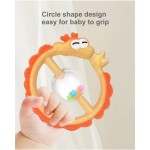Baby Teether Manufacturer - Custom Cartoon Silicone Rodent Teeth Chew Toy BPA-Free Food Grade Dragon Rattles Soft