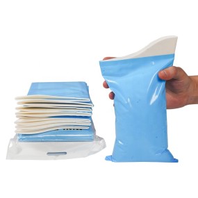 Urine Bags Supplier - UB600 Disposable Emergency Pee Bags for Men White Blue 600ml 800ml Portable Outdoor Urine Bags Gel