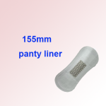 Panty Liner Supplier - Ultra-Thin 155mm White Wormwood Panty Liner for Women with Moderate Absorbency Pads Comfortable