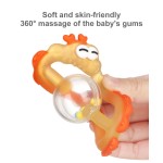 Baby Teether Manufacturer - Custom Cartoon Silicone Rodent Teeth Chew Toy BPA-Free Food Grade Dragon Rattles Soft