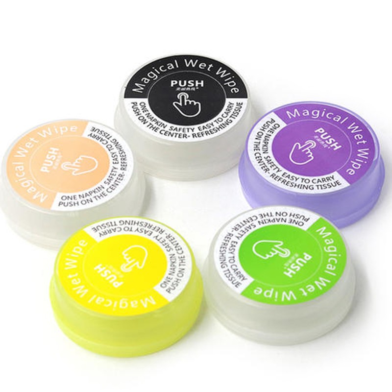 Wet Wipes Factory - Factory OEM Portable Wet Wipes for Adult Hand Clean New Design Bulk Wholesale Custom Logo Magical Push
