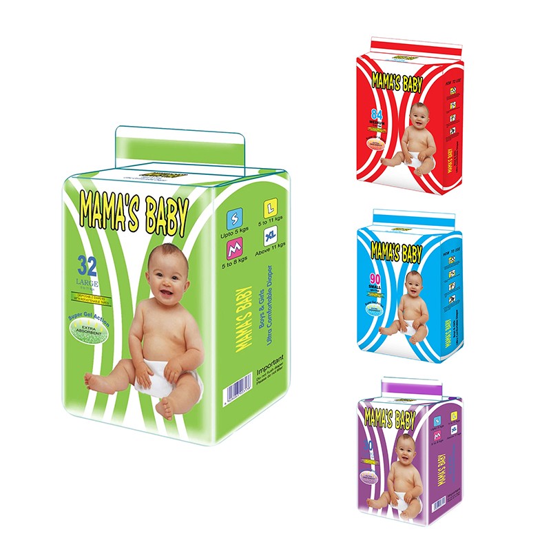 Baby Diapers Factory - Eco-Friendly 100% Biodegradable Disposable Bamboo Baby Diaper Organic & Absorbent Pull-Up