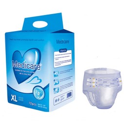 成人尿裤供应商-热销AD9891XL12定制医用成人拉拉尿裤性感贴身低过敏印花