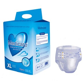 Adult Diapers Supplier - Hot Selling AD9891XL12 Custom Medical Adult Pull-Up Diapers Sexy Snugs Hypoallergenic Printed