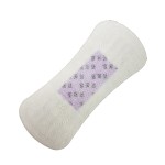 Sanitary Pads Factory - PL1614X Korea Hot Selling 160mm Ultra Thin Black Thong Herbal Mint Panty Liners Sanitary Pads