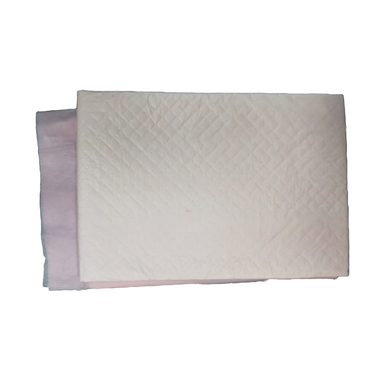 Adult Bed Pads Manufacturer - Hospital Disposable Incontinence Adult Bed Pads 60X90 Pink Pe Film Non-Woven Underpad Export