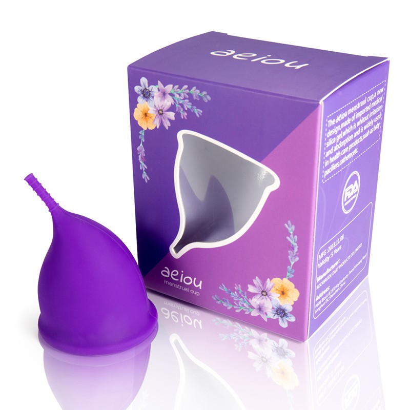 Menstrual Cup Supplier - Wholesale Price Custom Hygiene Feminine Menstruation Lady Medical Silicone Collapsible Reusable
