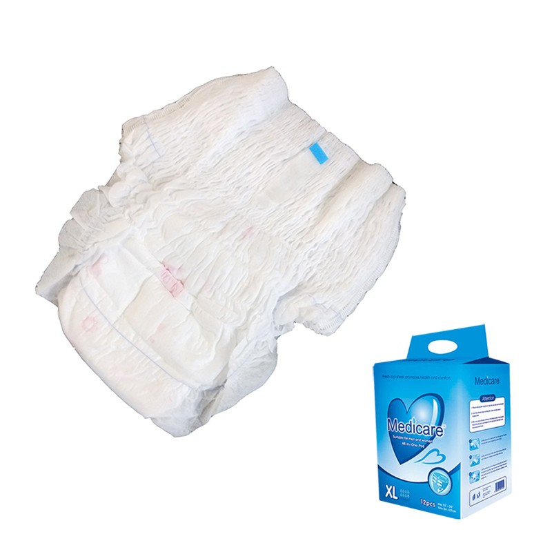 Adult Diapers Manufacturer - Fine Quality Thong Pants Type Hypoallergenic Adult Plastic Diapers China Manufacturers Selling