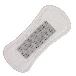 Sanitary Pads Factory - PL1614X Korea Hot Selling 160mm Ultra Thin Black Thong Herbal Mint Panty Liners Sanitary Pads