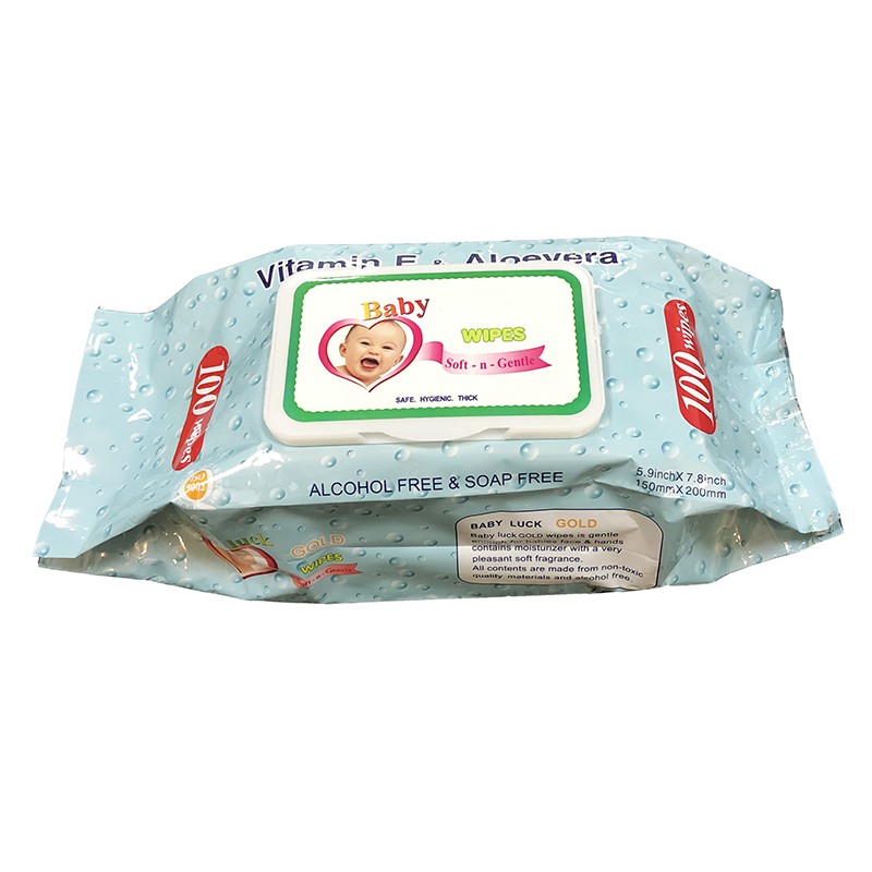 Baby Wipes Factory - Eco-Friendly Organic Cotton Wet Body Wipes Sensitive Baby Cleansing Wipes in Individual Packaging