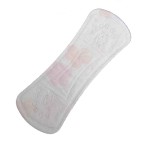 Sanitary Pads Factory - PL1614X Korea Hot Selling 160mm Ultra Thin Black Thong Herbal Mint Panty Liners Sanitary Pads