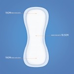 Sanitary Pad Factory - Wingless Disposable Lady Sanitary Pad High Absorbent Figure 8 Shaped Cotton Maxi Post Delivery