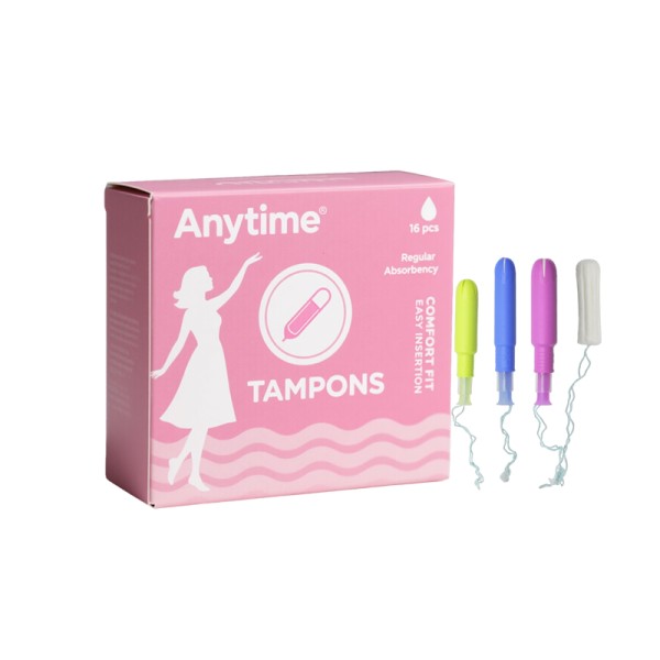 Tampon Factory - 100% Natural Cotton Digital Vaginal Tampons for Women's Menstrual Period Female Hygiene Application