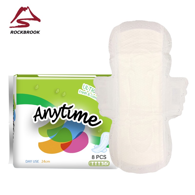 Sanitary Pads Supplier - SN2454XT Custom 245mm Maxi Sanitary Napkins Hip Pads Bamboo Charcoal Organic Panty Pads