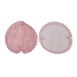 Breast Pads Manufacturer - Np130C Pink Water Cube Pattern Breast Pads Hot Air Non-Woven Reusable Disposable Maternity