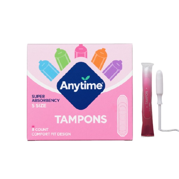 Tampon Factory - Anytime Organic Cotton Tampons with Application Organic Cotton Tampon Tampon Applicator