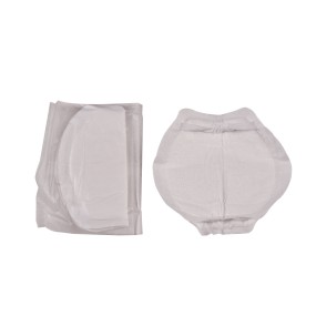 喂养垫供应商-Np127B白色水立方图案热风无纺布气流成网纸绒毛浆防漏喂养