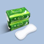 Sanitary Pad Factory - Wingless Disposable Lady Sanitary Pad High Absorbent Figure 8 Shaped Cotton Maxi Post Delivery