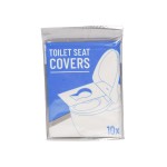 Toilet Seat Manufacturer - TSC36425 Biodegradable Smart Flushable Disposable Toilet Seat 50Pcs White Paper Pad for Travel