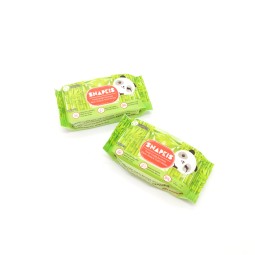 竹纤维婴儿湿巾供应商-8片食品级可降解