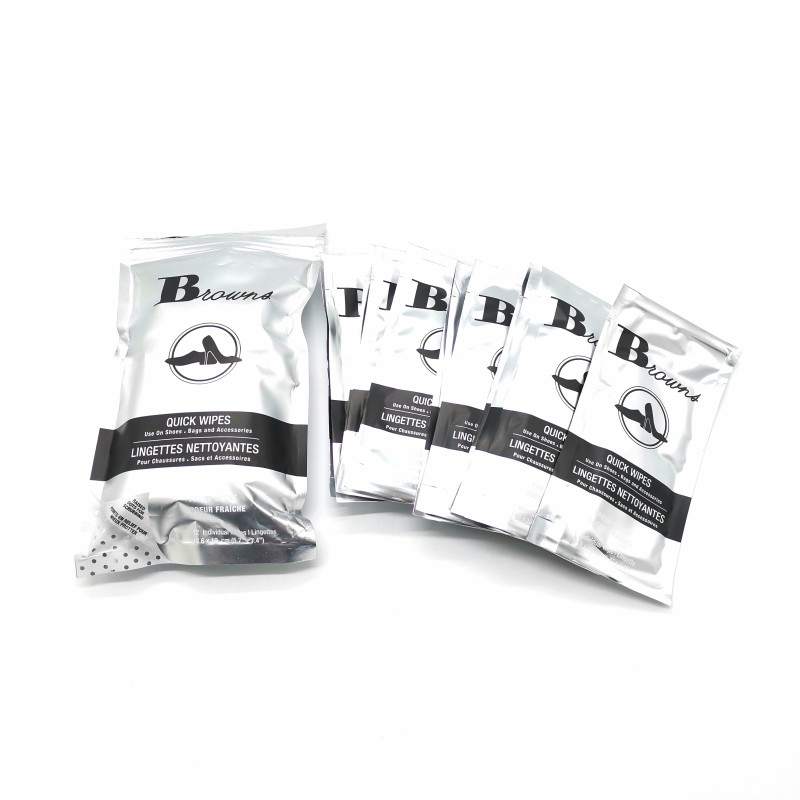 Sneaker Clean Wipes Factory - 12 Pcs Travel Individual Packed