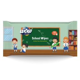 学生湿巾供应商-10片多功能安全学校