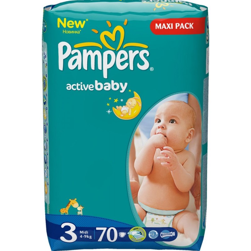 Baby Diapers Supplier - Fast Selling Original Pampers Baby Dry Baby Active Available for Export