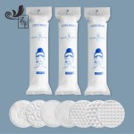 Cotton Pads Supplier - Customization Logo Rough Cotton Pads Disposable Cotton Makeup Remover Pads for Professional Use