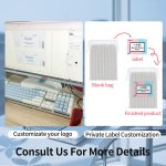 Cotton Pads Supplier - Customization Logo Rough Cotton Pads Disposable Cotton Makeup Remover Pads for Professional Use