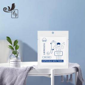 Compressed Towel Supplier - Manufacturer Direct Sell OEM Soft Cotton Compressed Bath Towel Disposable Travel Towel