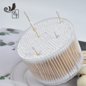 棉签供应商-厂家有机粉色棉签化妆棉签棉签批量订单