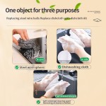 Kitchen Towel Factory - OEM Kitchen Clean Bubble Cotton Disposable Dishwashing Towel Bulk Supply