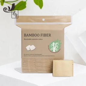 Cotton Pads Factory - Bamboo Fiber Cotton Pad All Inclusive Design Suitable for Make up Remover Slice Cotton Pads