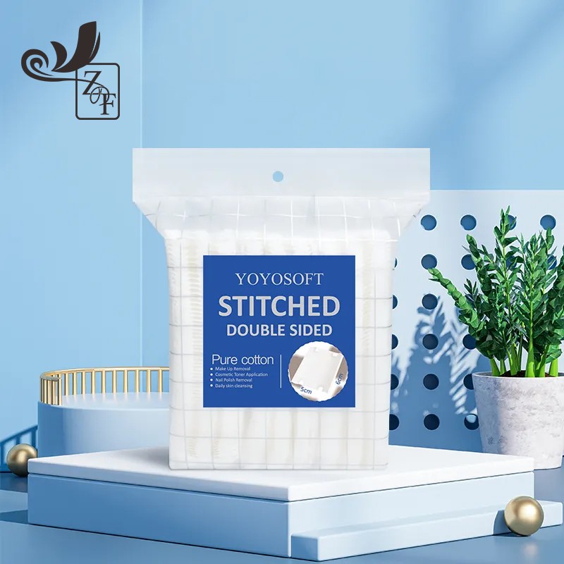Cotton Pads Factory - YoYoSoft OEM ODM Ultra Soft Skin Friendly Pure Cotton Beauty Cotton Pad Cosmetic Pads 180pcs