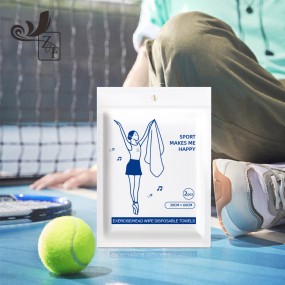 Sport Towel Factory - High Cost Effective OEM Disposable Sport Yoga Towel Strong Absorption Super Soft for Beauty Salon