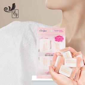 Compressed Towel Manufacturer - OEM Custom Bagged Tablets High Quality Mini Magic Compressed Bath Towel Disposable
