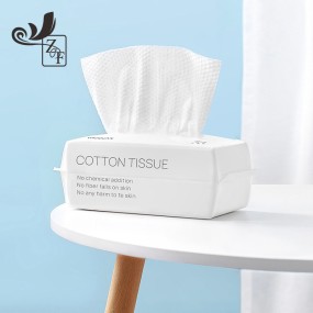 Face Wipes Manufacturer - Cotton Tissue Face Disposable Cleansing Makeup Remover High Quality Tissue Private Label