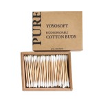 Cotton Swabs Manufacturer - Customized Box Color Private Labeling Pimple Remove Blackhead Remove Cotton Swabs Paper Stick