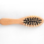 Hair Comb Factory - Wide Tooth Wooden Hair Comb with Air Bag Anti-Static Disposable Comb for Home Use