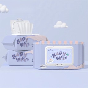 Baby Wipes Manufacturer - Large Pack of 80 Pumps Soft Comfortable Baby Wipes Daily Care Essential for Baby