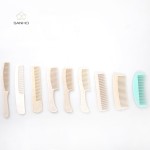 发梳供应商-高品质环保可生物降解麦秆发梳女性用小号塑料
